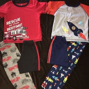 5T pajamas by Carters